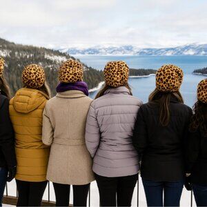 5 New Leopard Ladies Hats